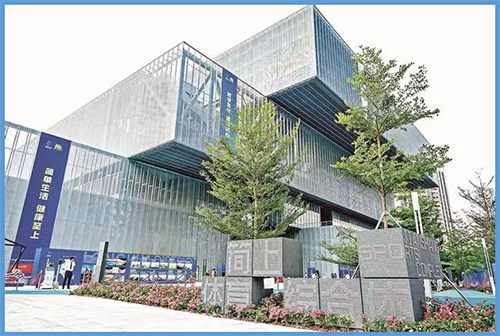 Tionscadal Linn Snámha Ionad Spóirt agus Cultúir Blueway: Coimpléasc Spóirt Jianshang, Longhua District, Shenzhen