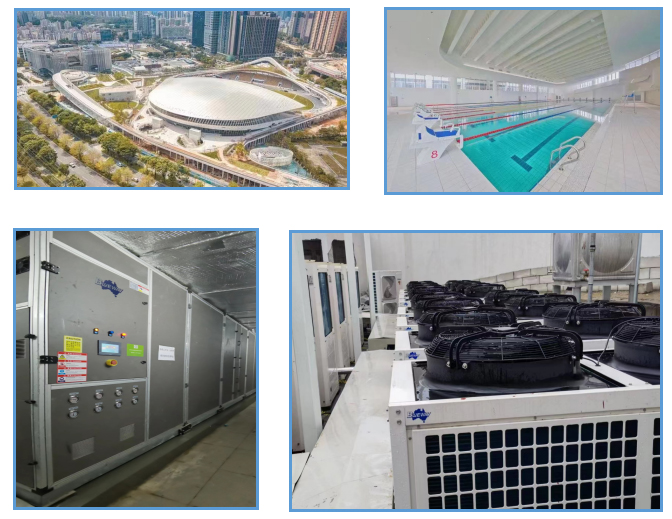 Tionscadal Linn Snámha Ionad Cultúir agus Spóirt Blueway: Tionscadal Ionad Cultúir agus Spóirt Cheantar Shenzhen Longhua